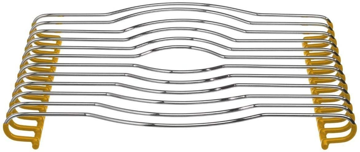 Podstawka pod gorące naczynia 29 x 26 cm metalowa 854744523D