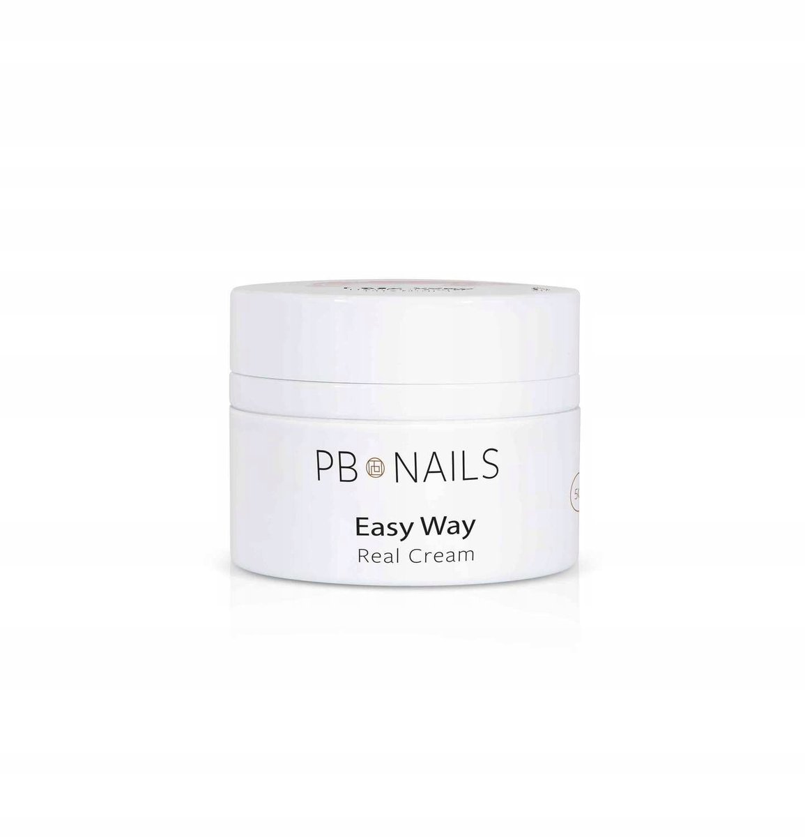 PB Nails, Żel Easy Way, Real Cream, 50g