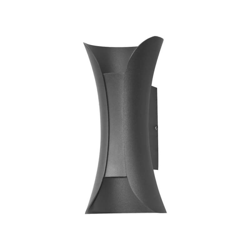 Nowoczesna lampa elewacyjna Dante LED 6W IP54 czarna