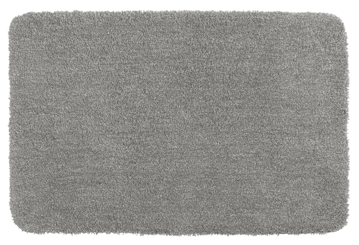 Dywanik łazienkowy MELANGE kolor jasnoszary 60 x 90 cm 23094100