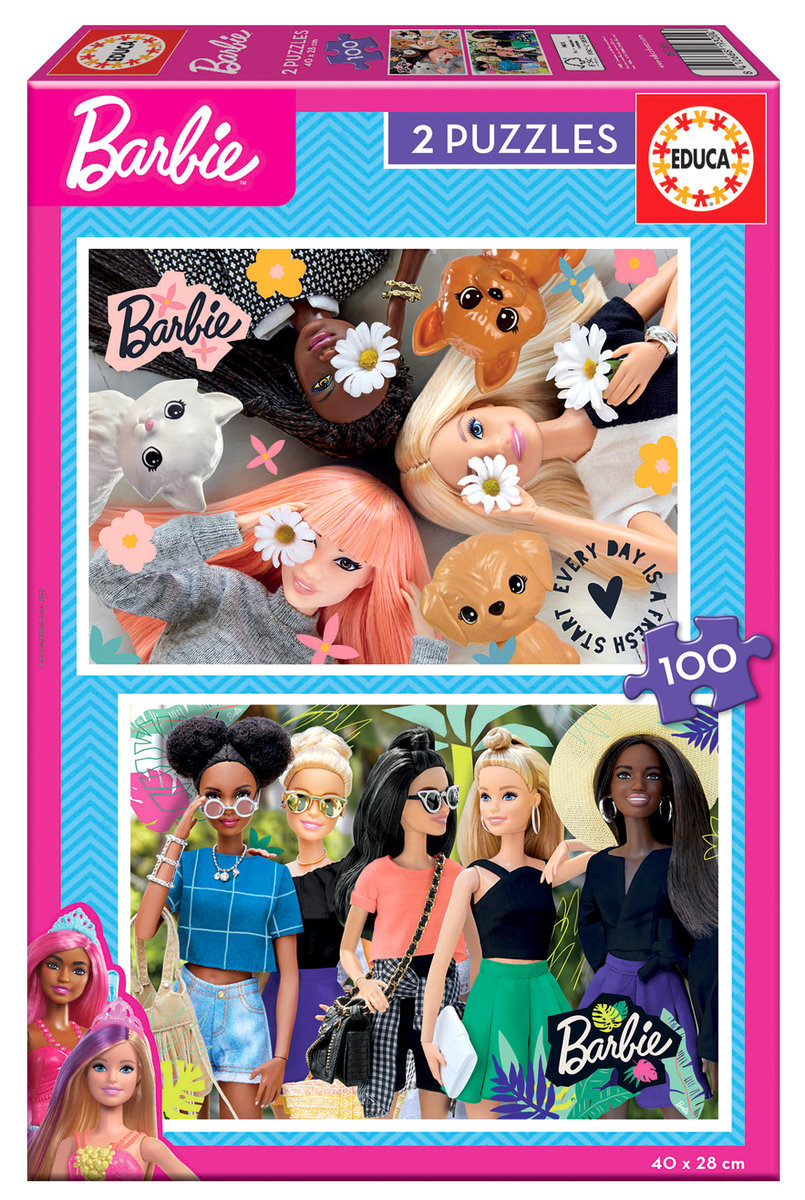 Puzzle, Educa, Barbie, 200 el.