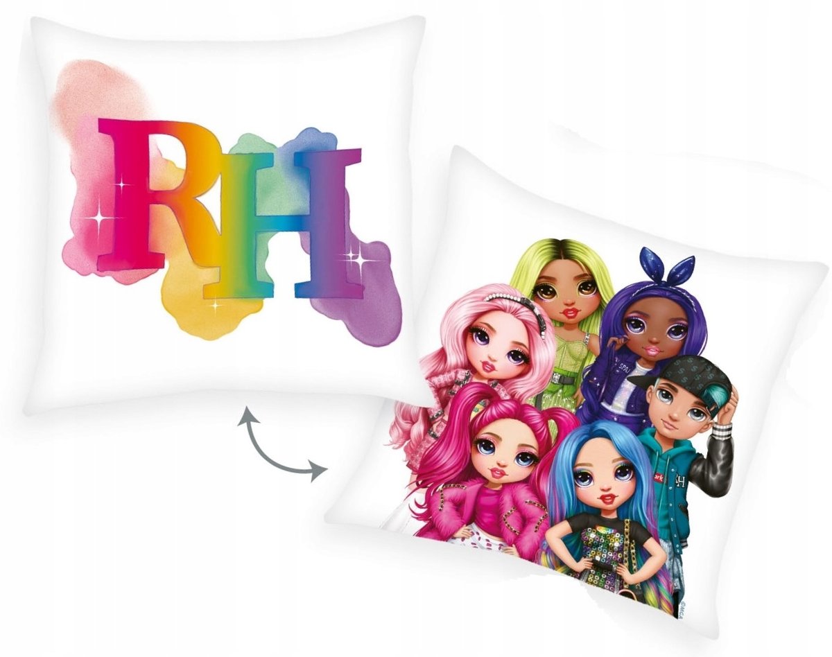 Herding Poduszka Paw Patrol Dino Rescue brązowy, 40 x 40 cm