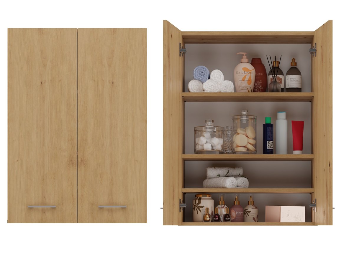 Szafka Łazienkowa Wisząca Pola Mini Dd - Dąb Artisan