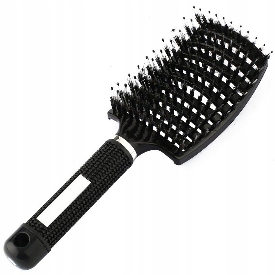 Szczotka Do Włosów Wygięta Profilowana Z Włosiem Dzika, L Hbb-100