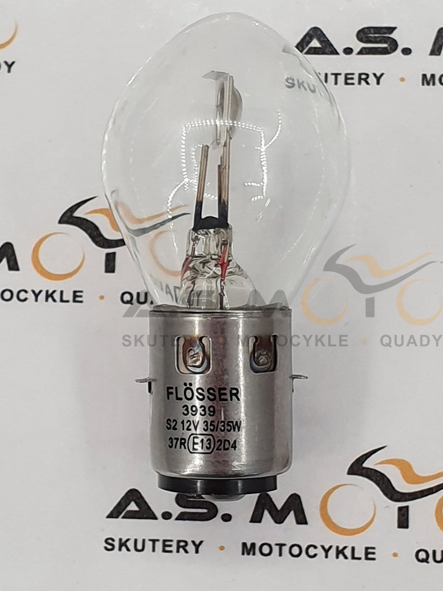 Żarówka 12V 35/35W S2 Ba20D Dwuwłóknowa