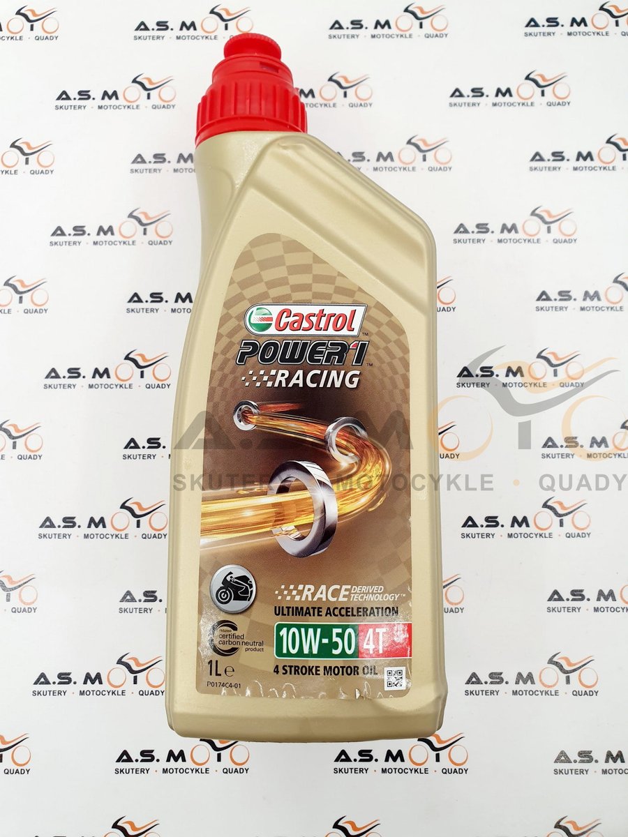 Castrol POWER1 RACING 4T 10W50 olej motocyklowy 1L 14E94F