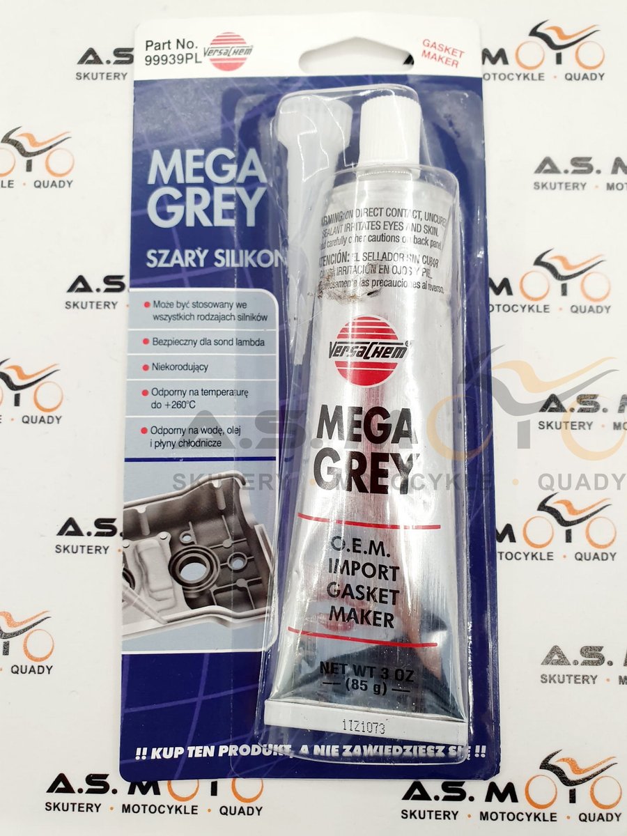 Silikon Wysokotemperaturowy 260 Stopni Szary 85G