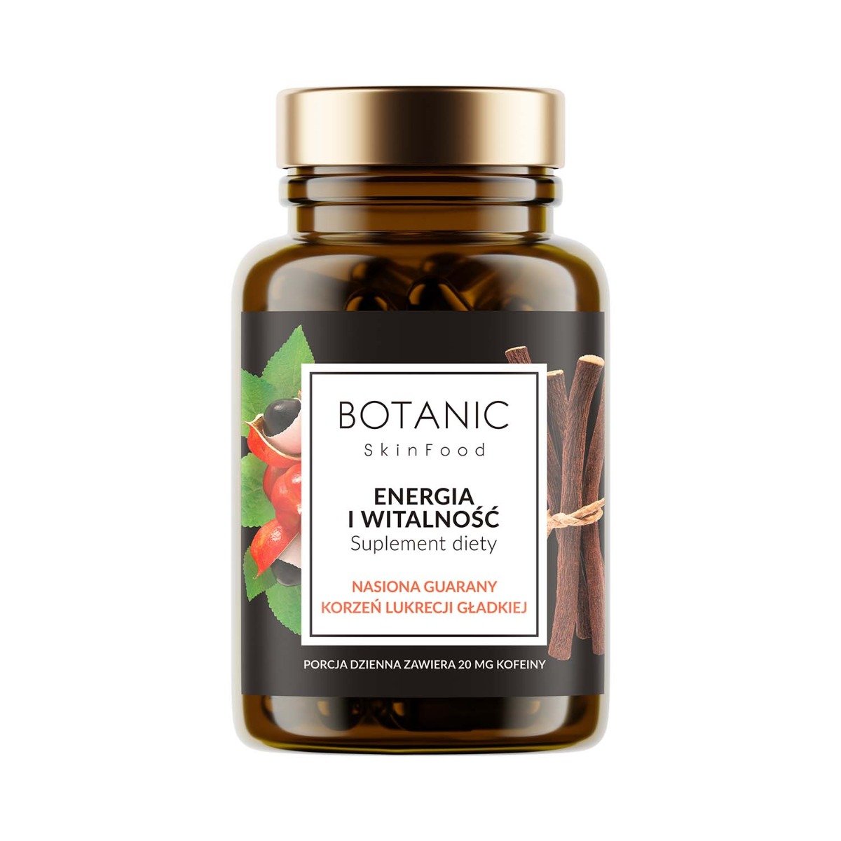 Botanic, Skinfood Suplement Diety, Energia I Witalność, 30 szt.