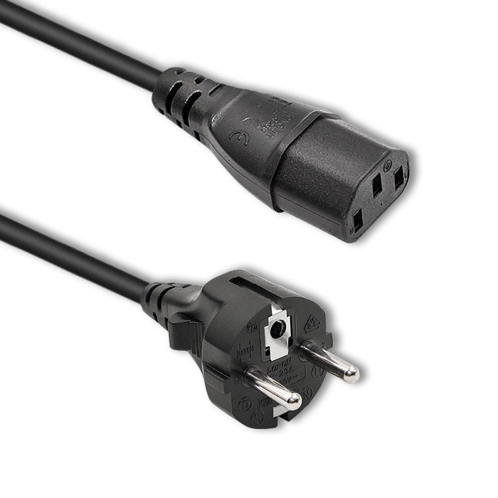 Qoltec Kabel zasilający SCHUKO/C13 1,8m 50365