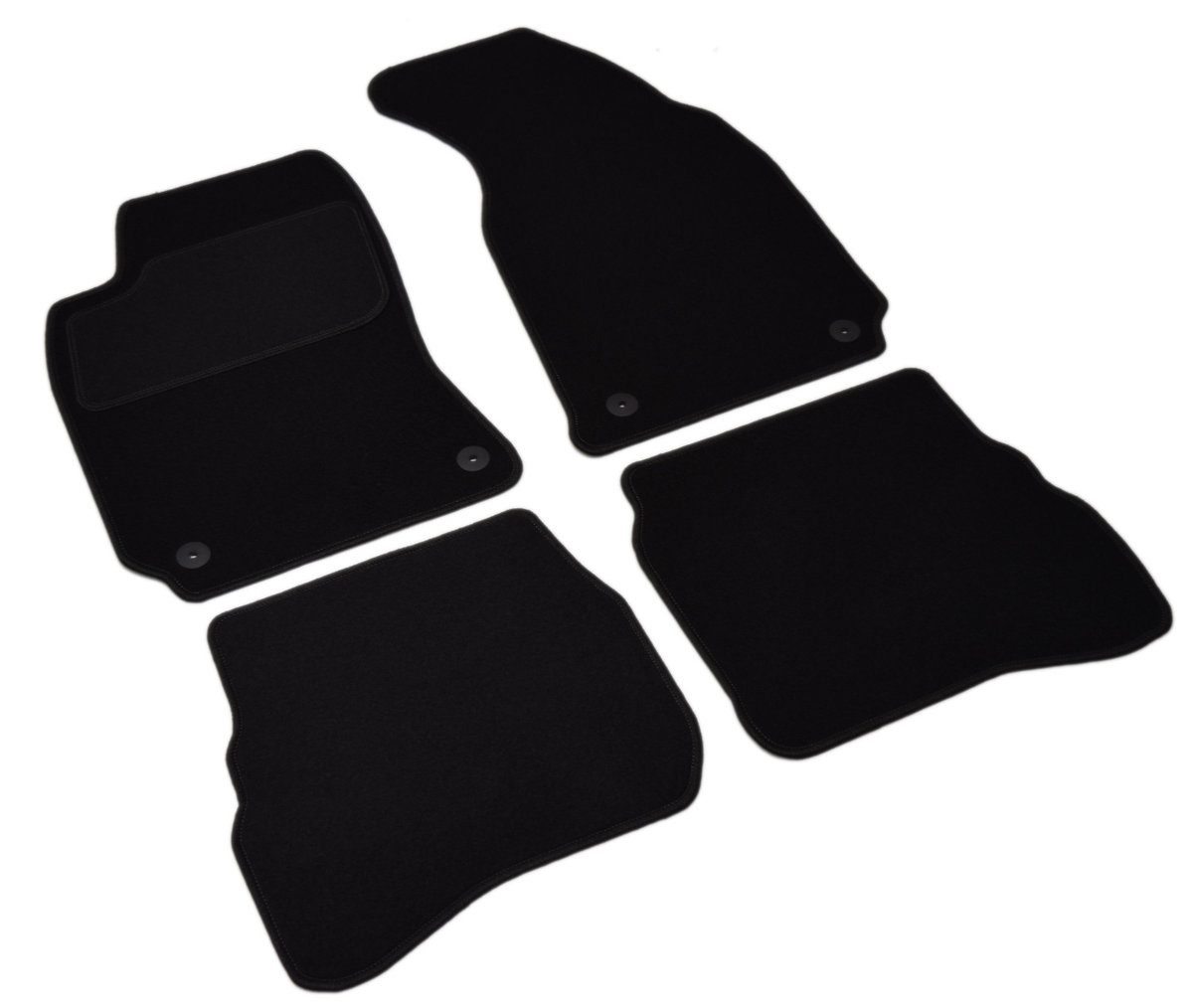 Vw Passat B5/B5Fl 1996-2005R. - Czarne Dywaniki Welurowe W Jakości Economy