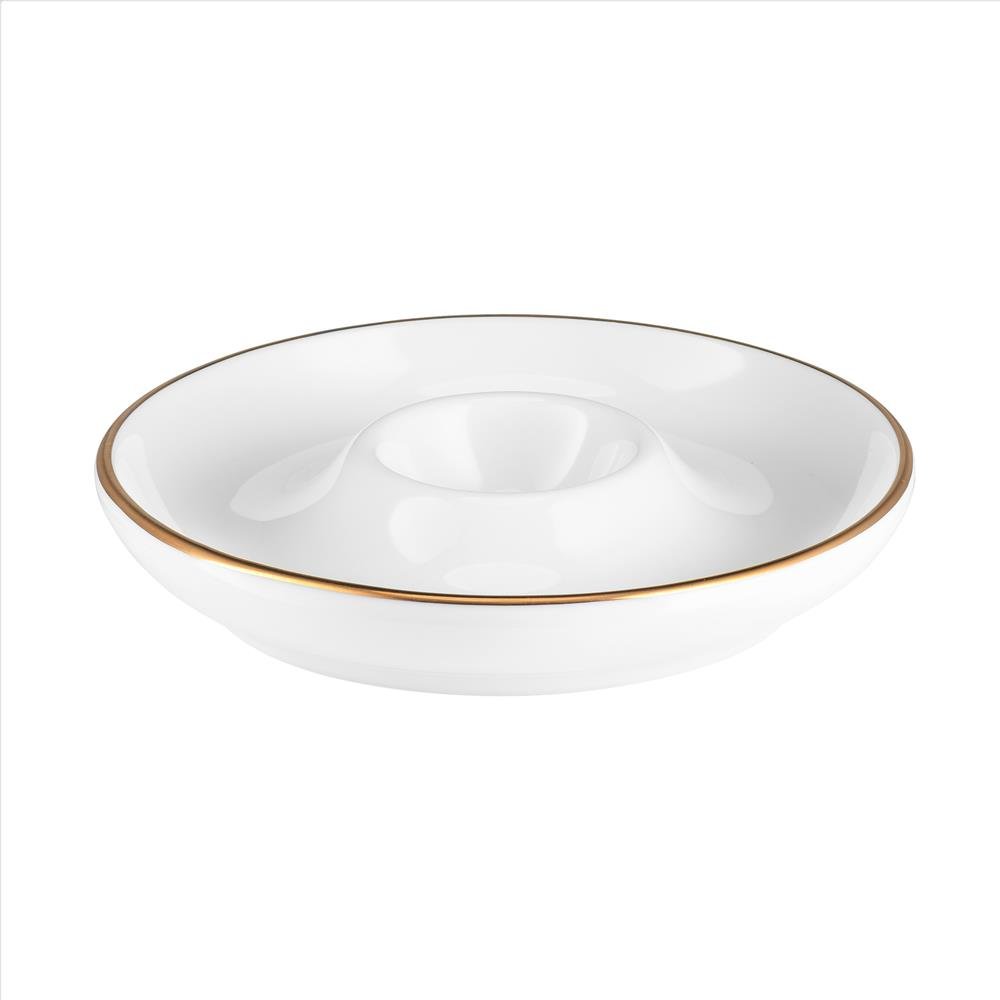 Kieliszek Na Jajko Porcelanowy Plus Gold Villa Italia