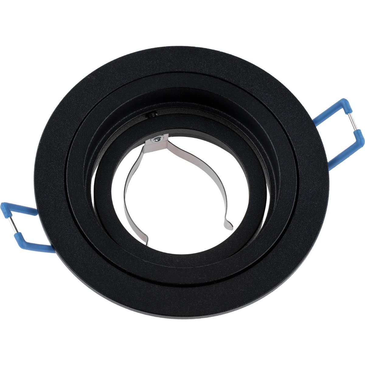 Oprawa Halogenowa Podtynkowa Ruchoma Gu10 Mr16 Okrągła Czarna Cassio Lumiled