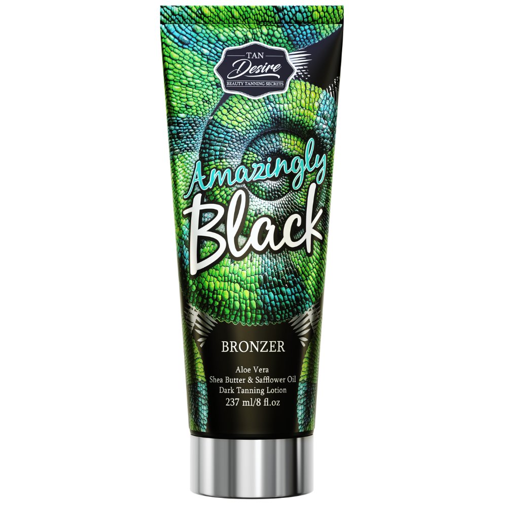 Tan Desire, Amazingly Black, Bronzer Z Olejem Kukui, 237ml