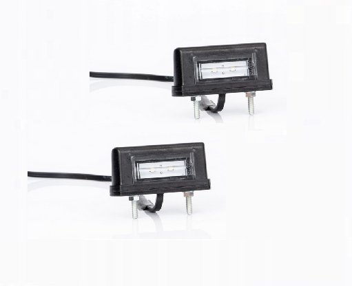 2X Lampa 1 Funkcyjna Tablicy Rejestracyjnej Led