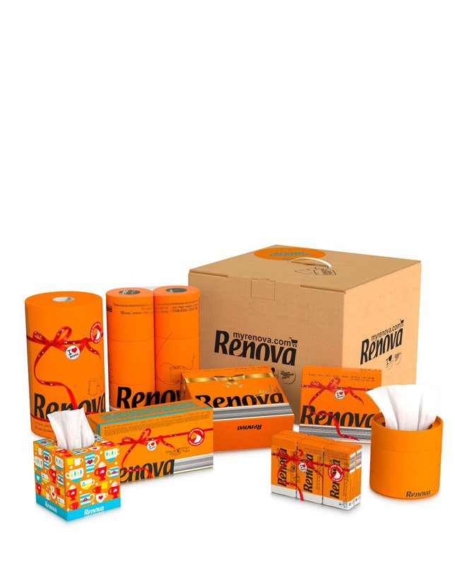 Pomarańczowy Zestaw Renova