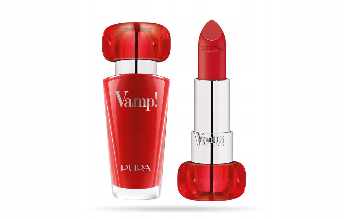 Pupa, Milano Vamp!, 303 Iconic Red, Pomadka