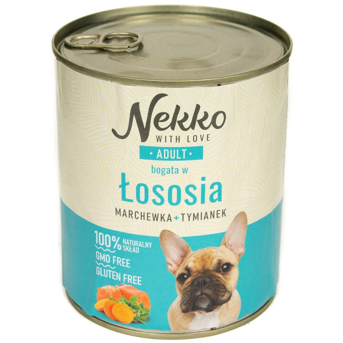NEKKO Adult Łosoś, marchewka, tymianek 800g