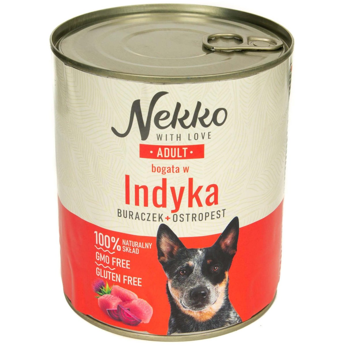 NEKKO Adult Indyk, Burak, Ostropest 800g