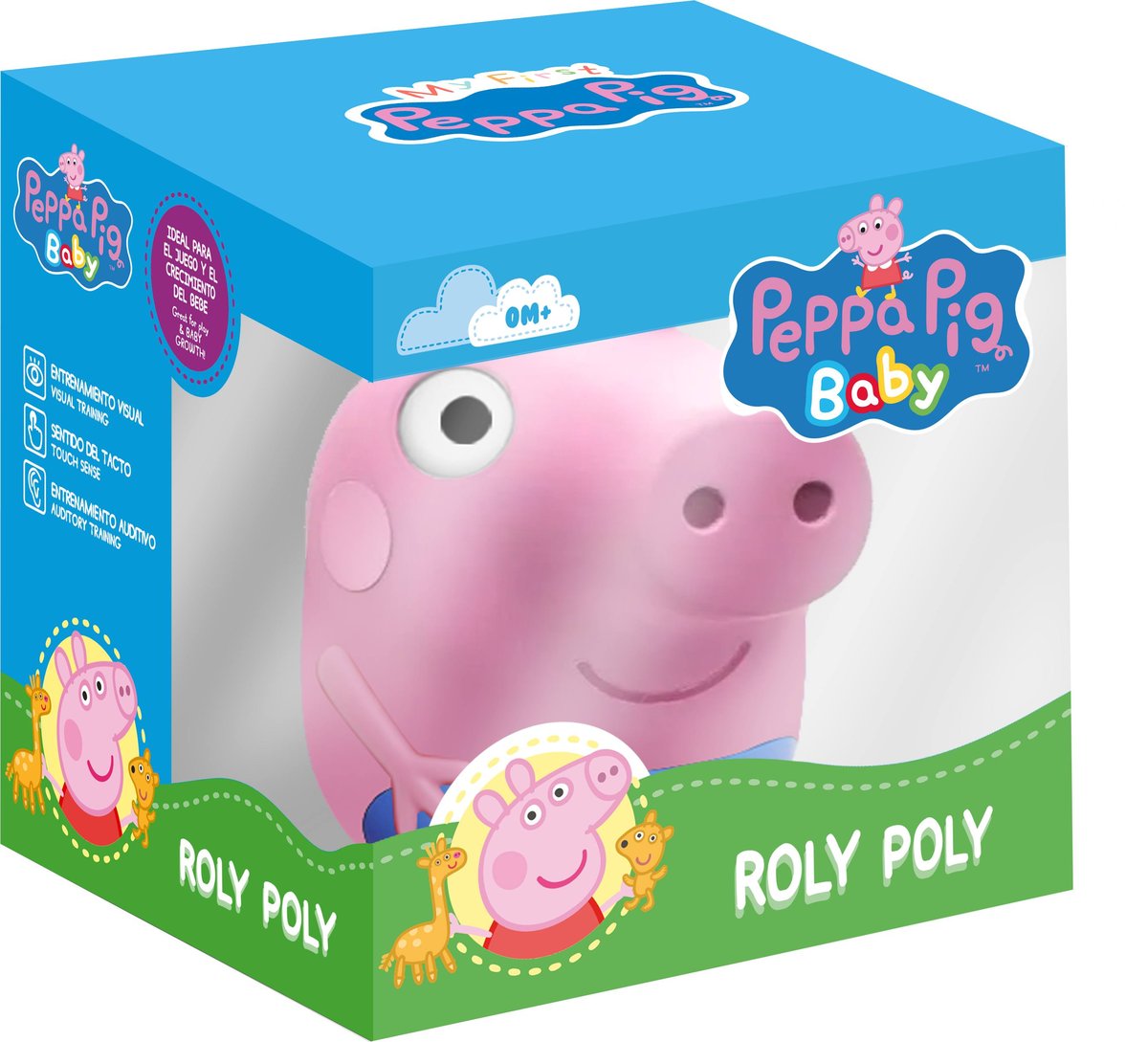 Kids Euroswan Roly Poly z efektami dźwiękowymi Peppa Pig mix kolorów