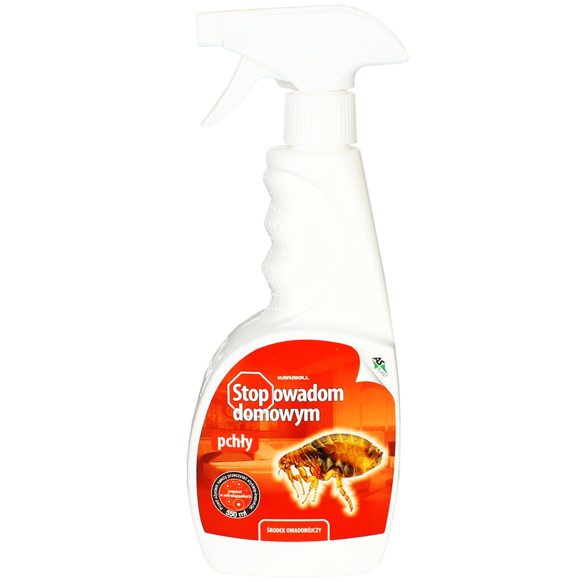 Asplant AS PLANT Płyn stop owadom domowym pchły 550 ml 5907120000239