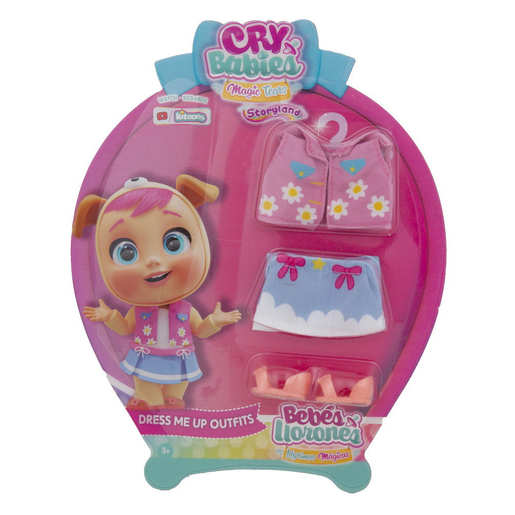 TM Toys Cry Babies Magic Tears Zestaw ubranek Gwiazdki IMC084674