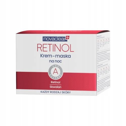 NovaClear Retinol Przeciwzmarszczkowy krem- maska  na noc 50.0 ml
