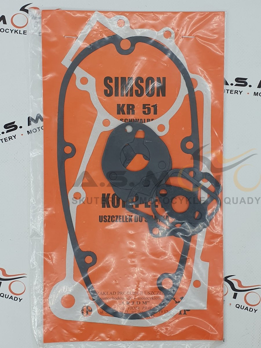 Komplet Uszczelek Silnika Simson Kr 51