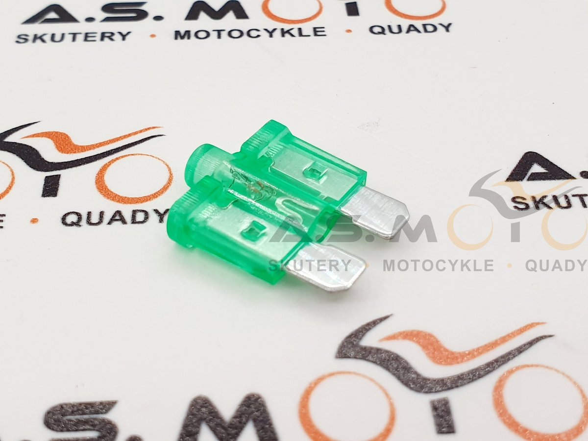 Bezpiecznik 30A 32V Zielony Uniwersalny