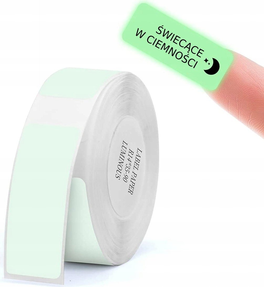 Etykiety Świecące W Ciemności 14*35Mm Niimbot