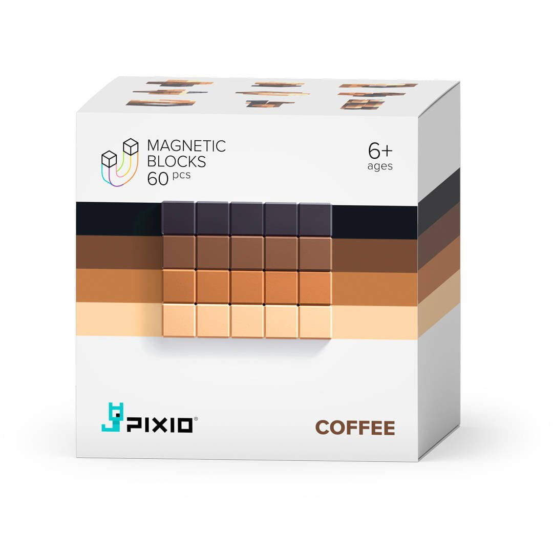 Klocki Magnetycznie Pixio Coffee 60 El