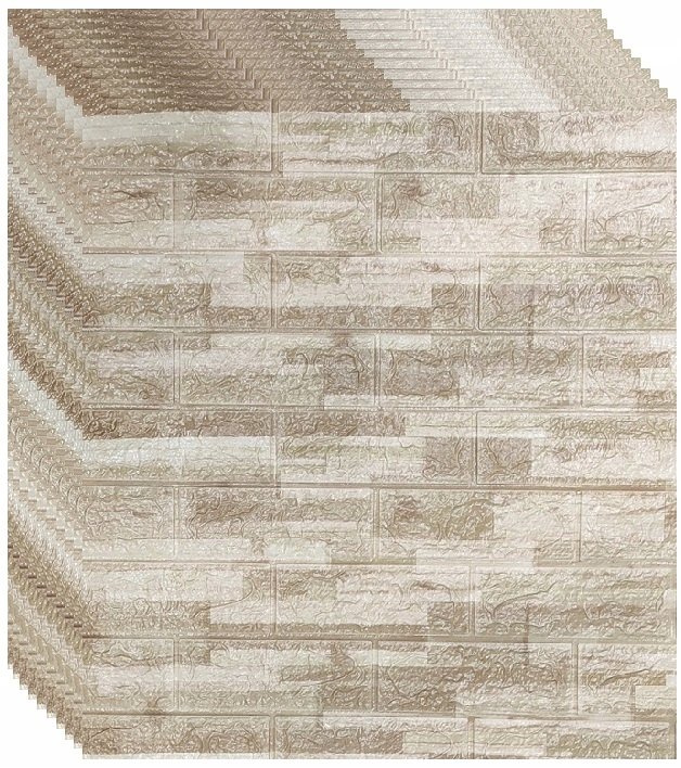 Panel 3D Ścienny Samoprzylepny Cegła Tapeta Kamień