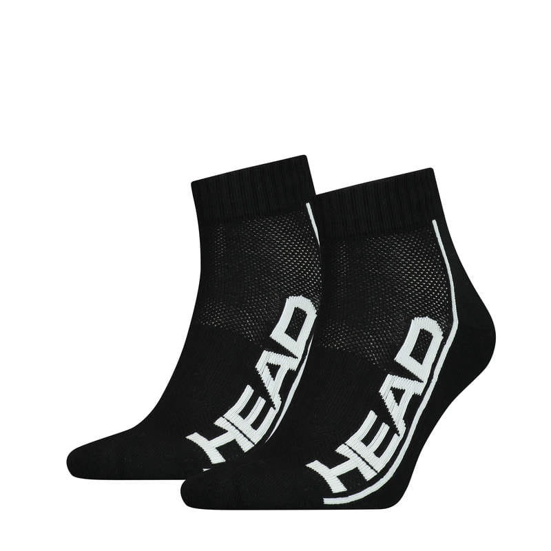 Skarpety Head Tennis 2P Stripe Quarter Black - 43-46