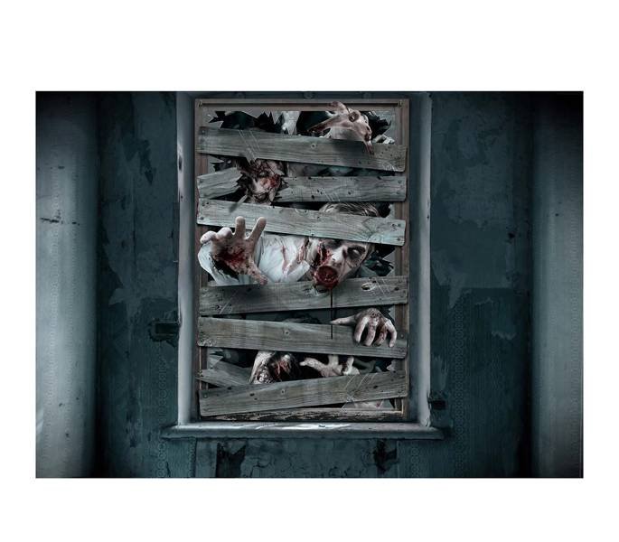 Dekoracja Na Okno Zombie Atakuje
