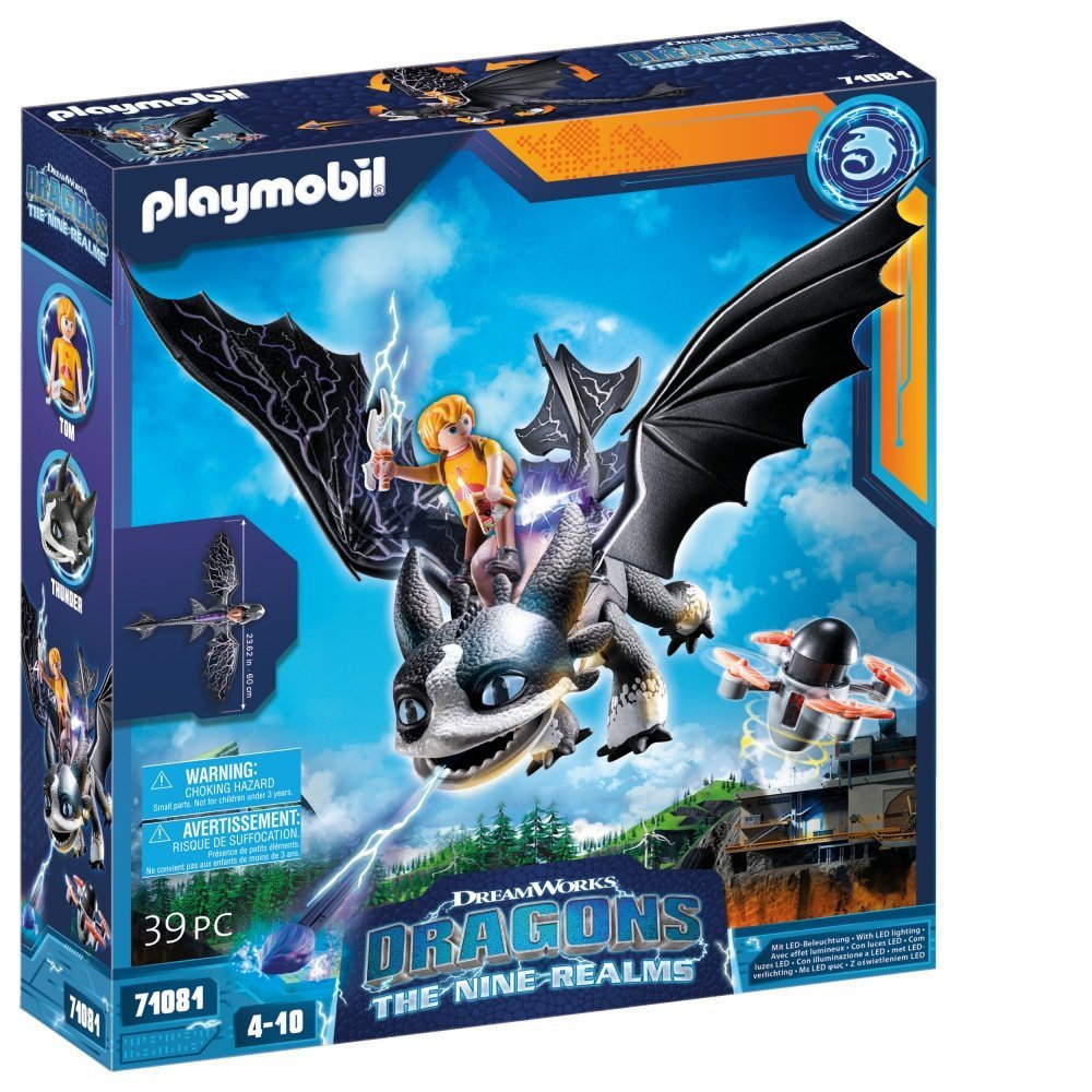 Playmobil 71081 Dragons The Nine Realms Smok Pierun Figurka Toma
