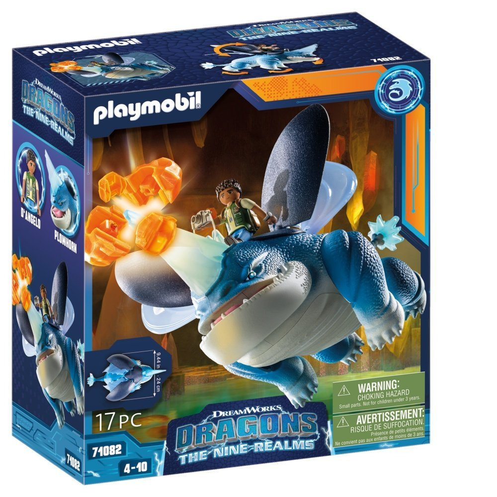 Playmobil 71082 Dragons The Nine Realms Smok Kruszka Figurka D'Angelo