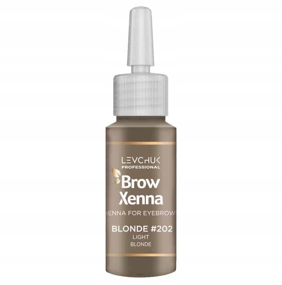 Levchuk, Henna pudrowa do brwi BrowXenna 202 Light Blonde