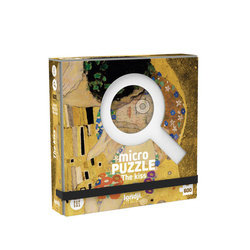 Londji Mikro puzzle 600 el. Gustav Klimt The Kiss | toyki-2291-0