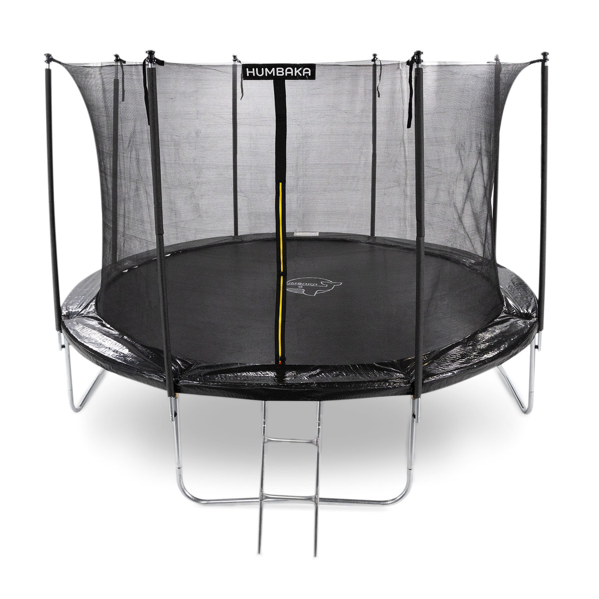 Trampolina ogrodowa HUMBAKA Eco 366 cm czarna ECO-12' Tramps