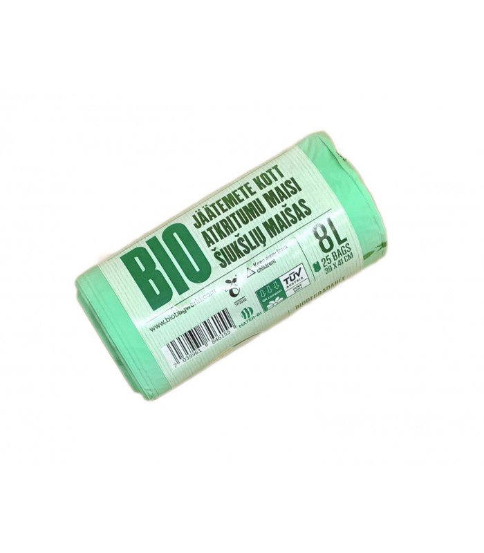Bio Bag Worki kompostowalne 8 L 25 szt. BioBag 100170