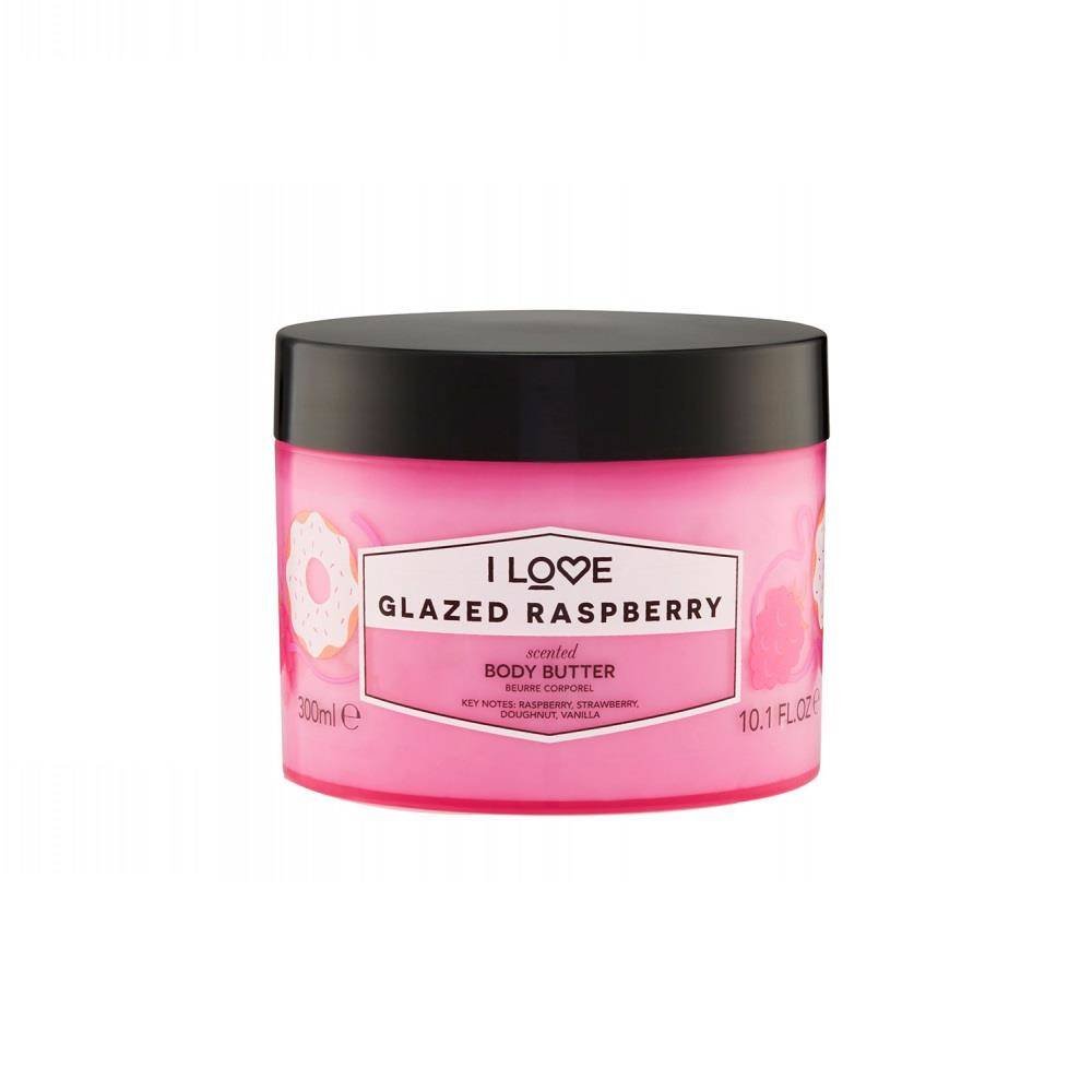 I love Cosmetics Masło do Tělo Oszklone maliny Body Butter) 300 ml