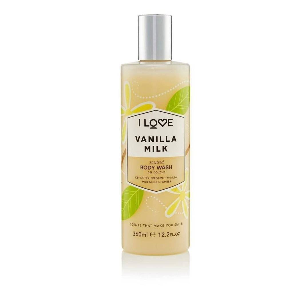 I love Cosmetics Żel pod prysznic wanilia mleka Body Wash) 360 ml