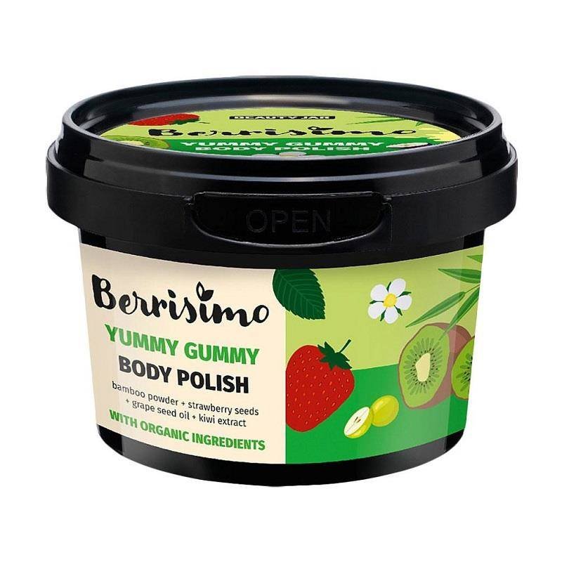 Berrisimo Yummy Gummy pasta peelingująca do ciała 270g