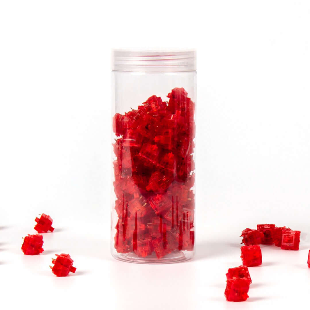 Przełączniki Do Klawiatury Mechanicznej Gateron Ink V2 Switch Set Red 110 Szt.