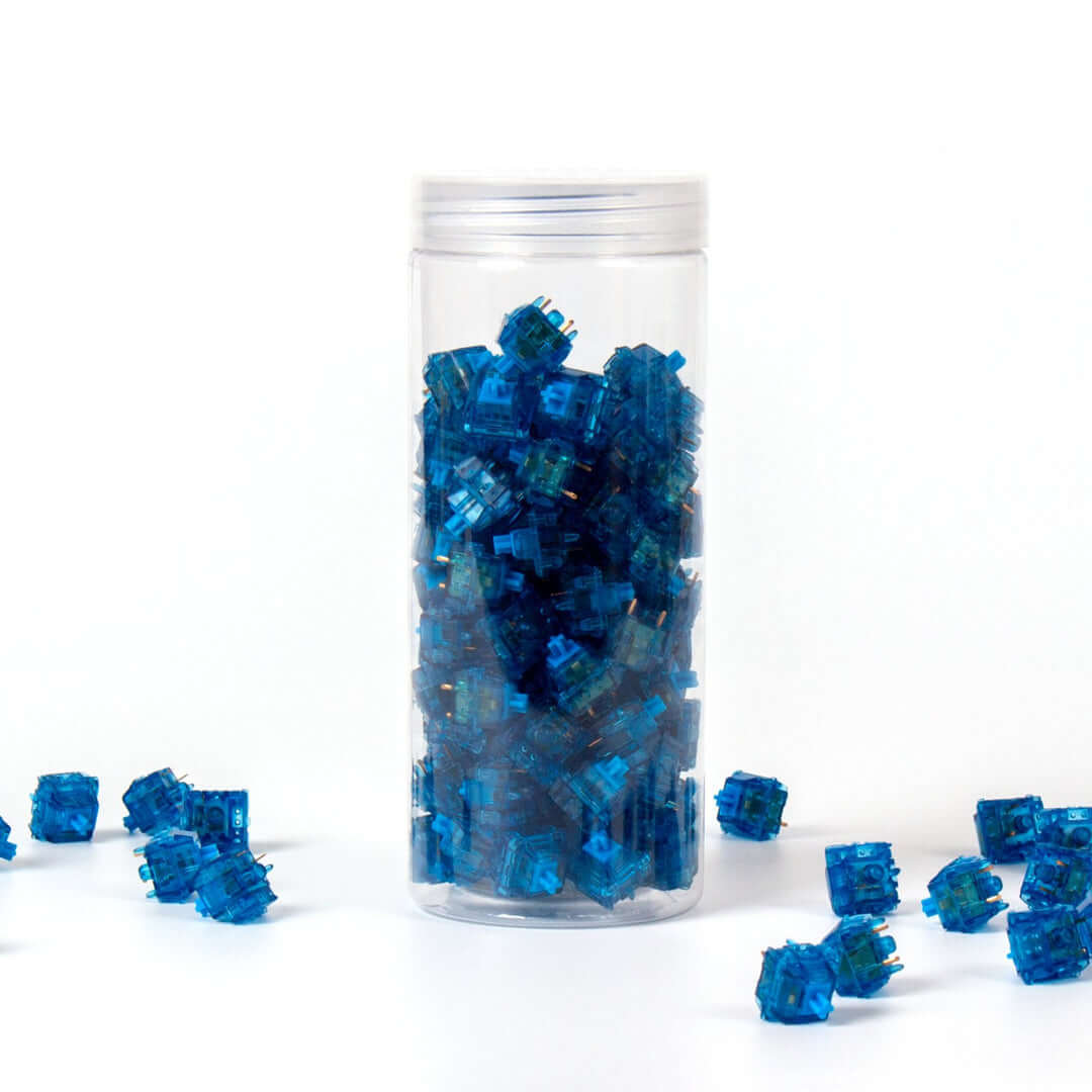 Przełączniki Do Klawiatury Mechanicznej Gateron Ink V2 Switch Set Blue 110 Szt.