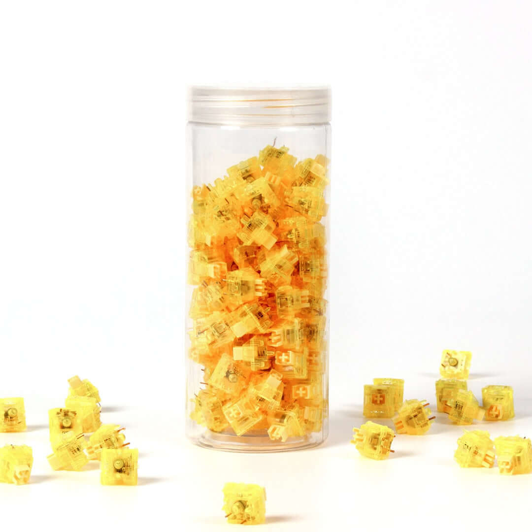 Przełączniki Do Klawiatury Mechanicznej Gateron Ink V2 Switch Set Yellow 110 Szt.