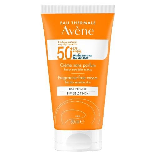 Pierre Fabre AVENE Bardzo wysoka ochrona przeciwsłoneczna krem bez zapachu SPF50+, 50ml