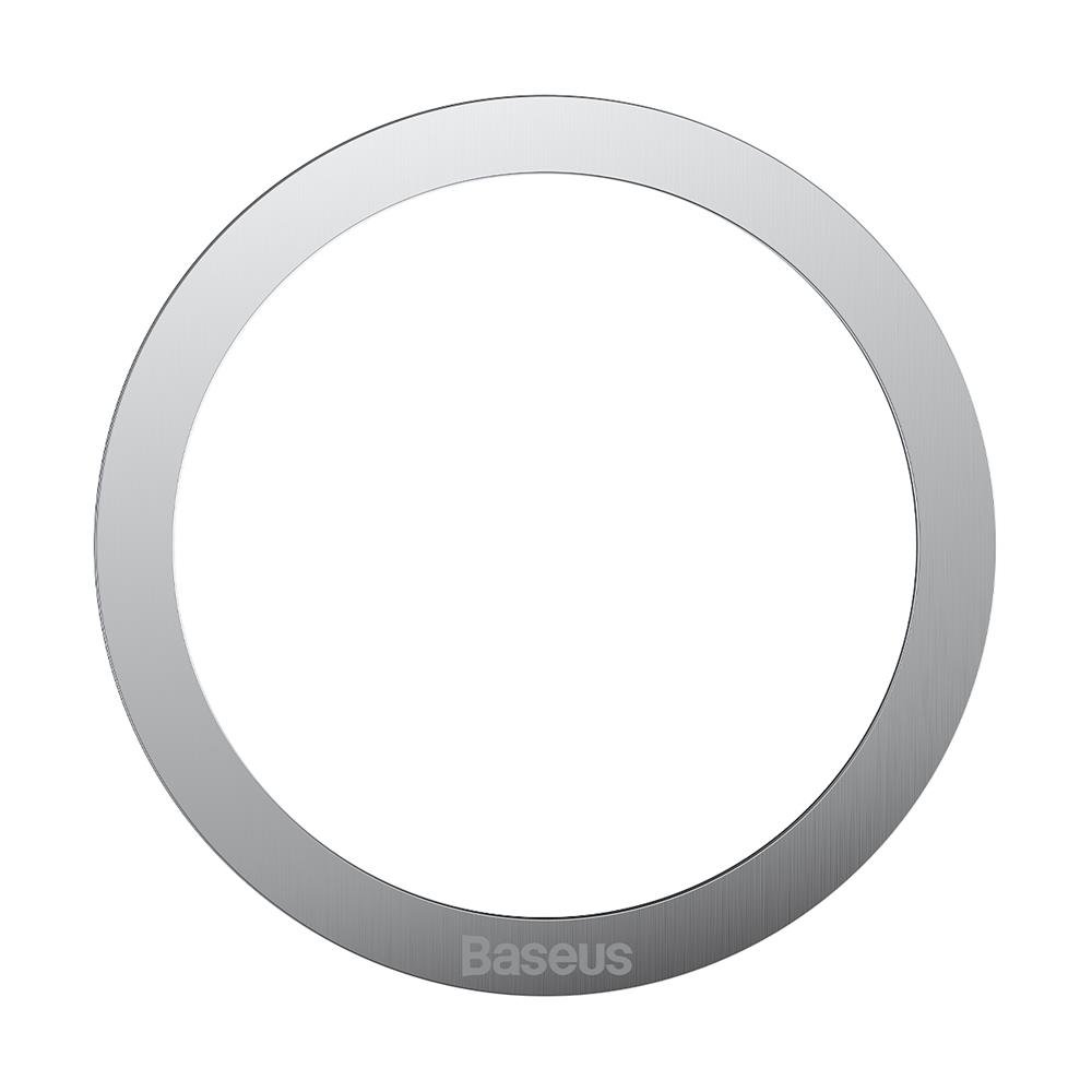 Baseus Halo Series magnetyczny pierścień 2 szt./opakowanie srebrny PCCH000012