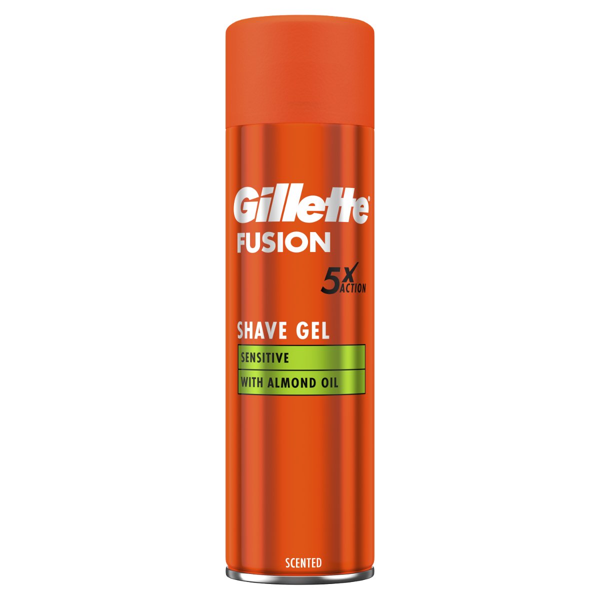 Gillette Fusion 5 Ultra Sensitive, Żel do golenia z aloesem, 200 ml