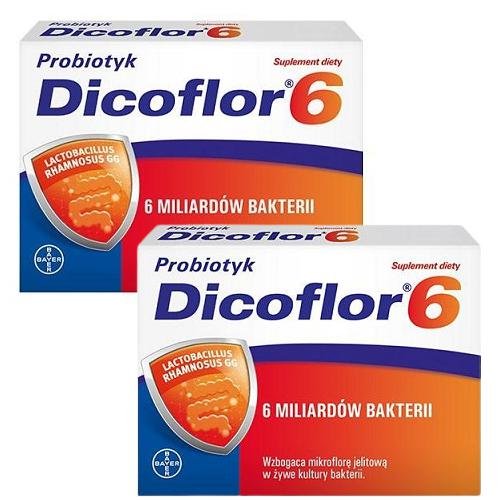 Dicoflor 6, Zestaw 2x20 kaps.