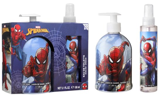 Spider Man zestaw mydło w płynie + mgiełka do ciała, 1 szt.